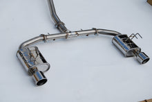 Load image into Gallery viewer, Invidia 2022+ Honda Civic Si (1.5T) 70mm Q300 Cat Back Exhaust - Rolled SS Tips - HS22HS4QD1RSL