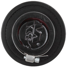 Load image into Gallery viewer, K&amp;N 1.5in Flange ID x 3in OD x 2.5in H Chrome Finish Rubber Base Crankcase Vent Filter - 62-1460