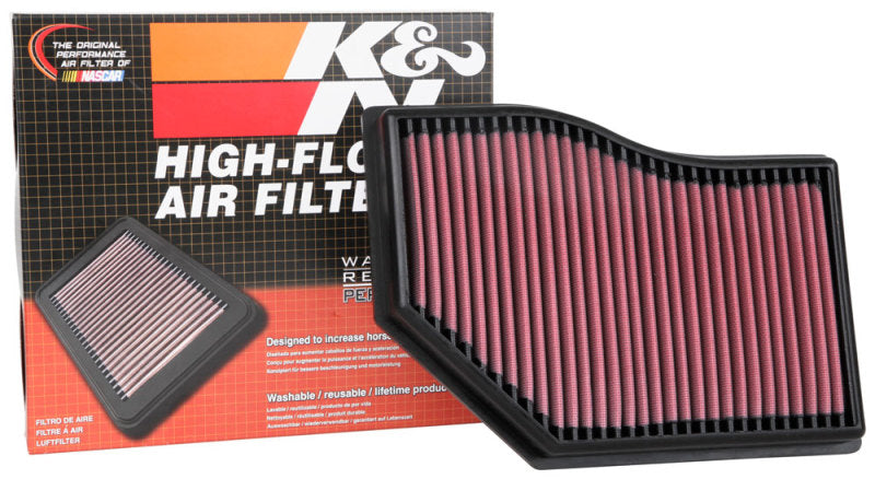 K&N 2019 Mercedes Benz A220 L4-2.0L DSL Turbo Replacement Drop In Air Filter - 33-3139