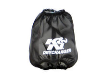 Load image into Gallery viewer, K&amp;N Drycharger Round Tapered Air Filter Wrap - Black 5.125in Base ID x 3.5in Top ID x 6in H - RC-4160DK