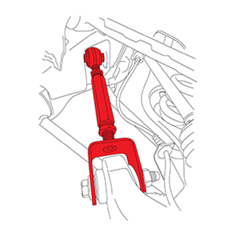 SPC Performance 11-19 Ford Explorer Adjustable Toe Arm- (Rear) - 67405