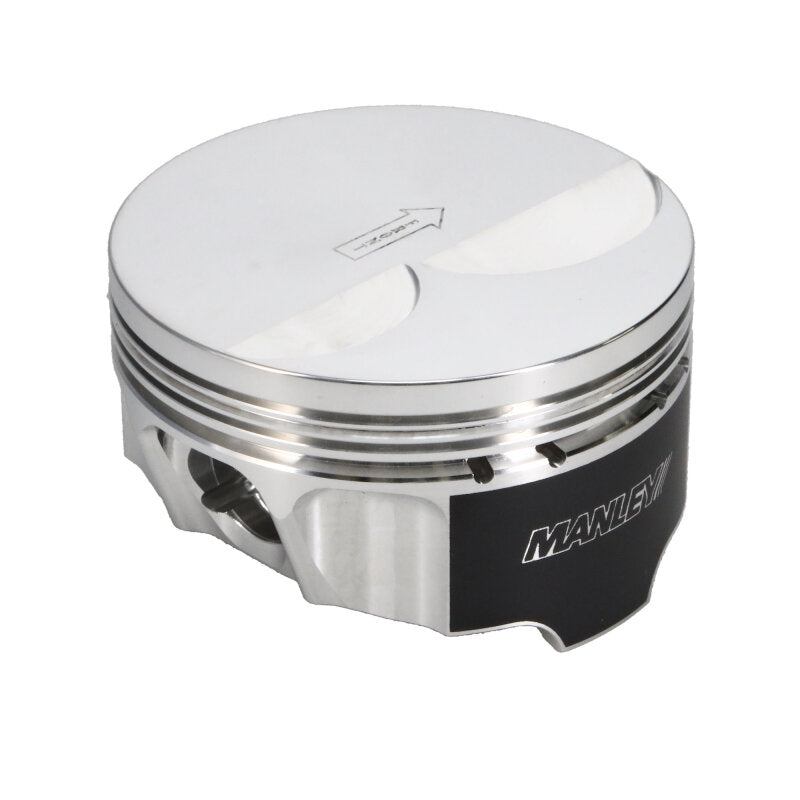 Manley Chevrolet LS Piston Set - 4.070in Bore 1.304in CH, -4.00 CC - 562570C-8