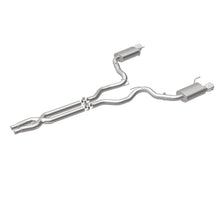 Load image into Gallery viewer, MagnaFlow Cat Back, SS, 3in, Street, Dual Split Polished 4.5in Tips 2015 Ford Mustang GT V8 5.0L - 19100