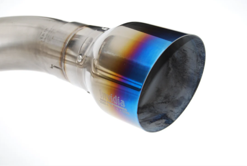 Invidia 2022+ Nissan Z 70mm Gemini Cat Back Exhaust - Single Layer TI Tips - HS22N4Z7GM1STL