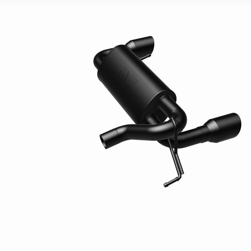 MagnaFlow 2021 Ford Bronco 2.3L I-4 Axle-Back Exhaust w/ Dual Split Rear Style Exit- Black Tips - 19555