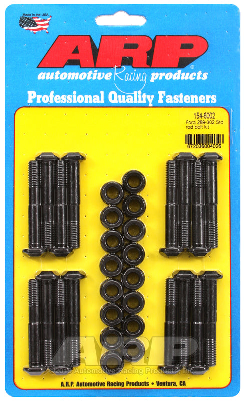 ARP Ford 289-302 Standard Rod Bolt Kit - 154-6002