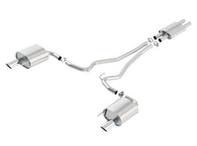 Load image into Gallery viewer, Borla ATAK Cat Back 15 Ford Mustang 3.7L V6 MT/AT 2.25in Pipe 4in Single Round Rolled Tips - 140588