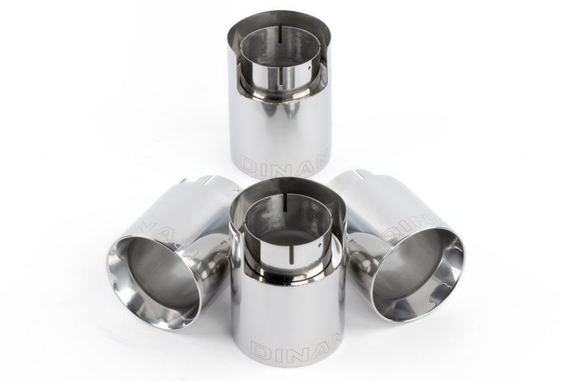 Dinan 20-26 BMW X5 M/X6 M (F95/F96) Valved Axleback Exhaust System - Polished Tips - D660-0090