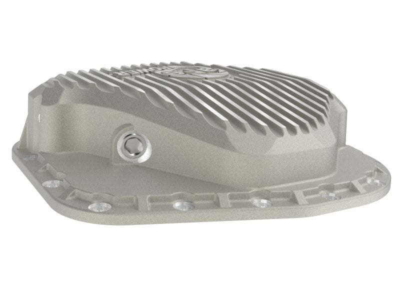 aFe POWER Street Series Rear Diff Cover Raw w/ Machined Fins Ford F-250/350 23-26 (Sterling 11.6) - 46-71490A