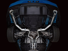 Load image into Gallery viewer, AWE 2024 Ford Mustang GT Fastback S650 RWD Track Edition Cat-Back Exhaust w/ Dual Chrome Silver Tips - 3020-32650