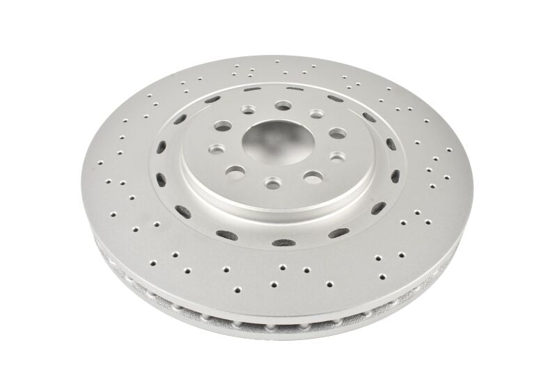 DBA 14-18 Maserati Ghibli (M157) En-Shield OE Drilled Front Brake Rotor - DBA3875OEX