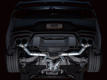 Load image into Gallery viewer, AWE 2024 Ford Mustang GT Fastback S650 RWD Track Edition Cat-Back Exhaust w/ Quad Chrome Silver Tips - 3020-42650