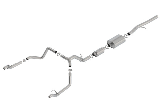 Borla 19 Chevrolet Silverado/GMC Sierra 1500 6.2L SS (S-Type) Catback Exhaust w/ Factory Tips - 140773
