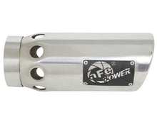 Load image into Gallery viewer, aFe Power Intercooled Tip Stainless Steel - Polished 4in In x 5in Out x 12in L Bolt-On - 49T40501-P121