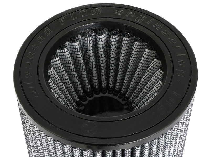 aFe MagnumFLOW Pro DRY S Universal Air Filter 4in F x 6in B (mt2) x 5.5in T (Inv) x 7.5in H - 21-91108