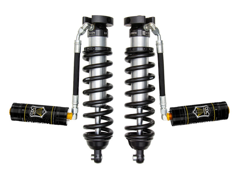 ICON 96-04 Toyota Tacoma Ext Travel 2.5 Series Shocks VS RR CDCV Coilover Kit w/700lb Spring Rate - 58715C-700