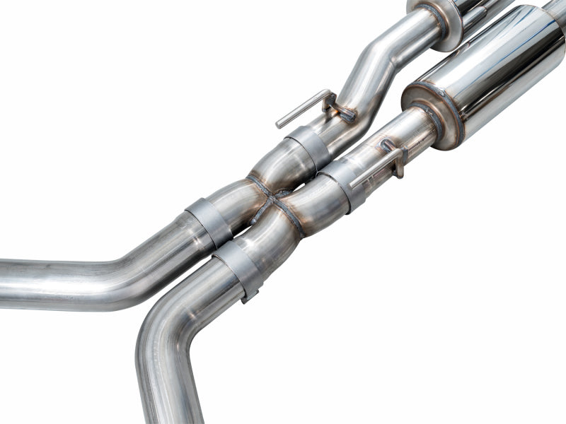 AWE Tuning 2021+ Ford Explorer Tremor 3.0TT 0FG Dual Rear Exit Exhaust w/ Bash Guard - 3015-28625