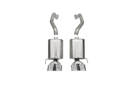 Corsa 2009-2013 Chevrolet Corvette (C6) 6.2L Polished Sport Axle-Back Exhaust w/4.5in Tips - 21011