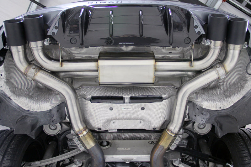 Dinan 18-23 BMW M5 (F90) Free Flow Axleback Exhaust System - Polished Tips - D660-0079