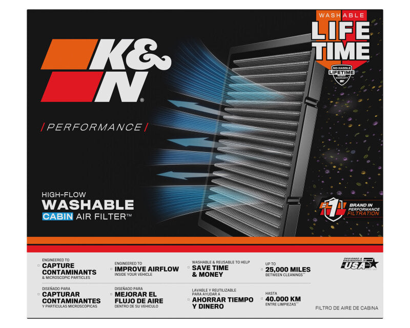 K&N Replacement Cabin Air Filter - VF2068