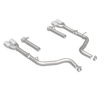 Load image into Gallery viewer, MagnaFlow Axle-Back, SS, 2.5in, Quad Split Rear 3.5in Tip 2015 Dodge Challenger R/T 5.7L - 19210