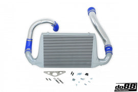 do88 81-86 SAAB 900 Turbo BigPack Front Mount Intercooler Kit w/Blue Hoses - BIG-170-B-F