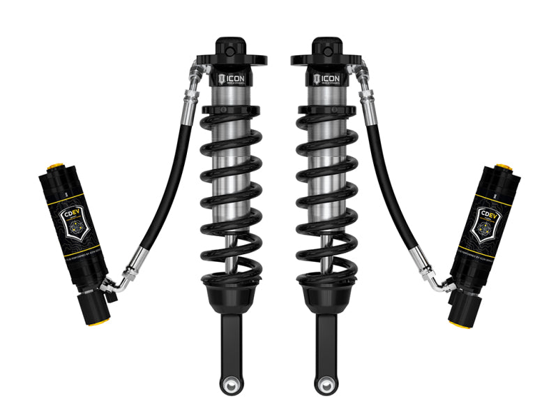 ICON 05-23 Toyota Tacoma EXT Travel Front 2.5 VS Remote Reservoir CDEV Coilover Kit - 700lbs - 58735E-700