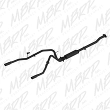 Load image into Gallery viewer, MBRP 11-14 Ford F-150 V6 Ecoboost Black Coated 2.5in Cat-Back Dual Rear Exit Exhaust System - S5240BLK
