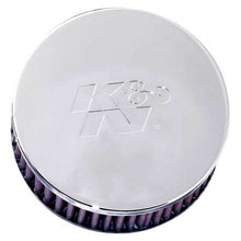 Load image into Gallery viewer, K&amp;N Universal Chrome Filter 2.438in Flange ID x 5.125in OD x 2in H - RC-0850