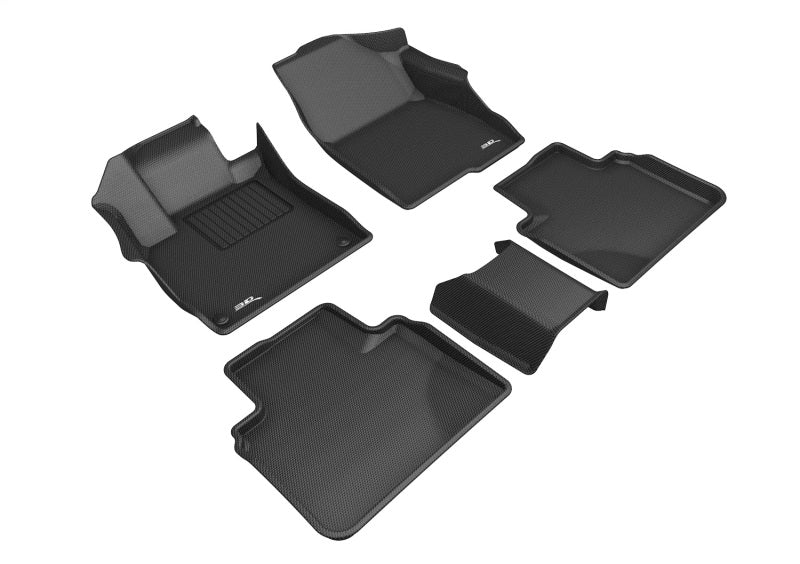3D MAXpider 18-22 Honda Accord Kagu Black Full Set - L1HD09801509