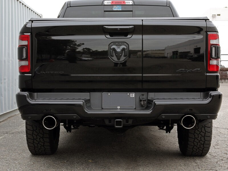 aFe Large Bore-HD 3in 409SS DPF-Back Exhaust System w/ Polished Tip RAM 1500 20-21 V6-3.0 - 49-42080-P