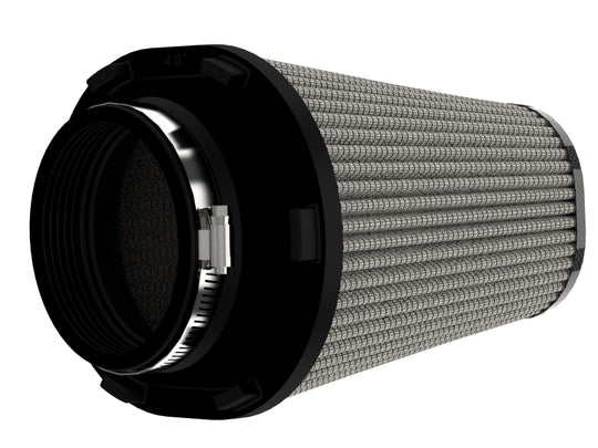 aFe Track Series Intake Pro DRY S Air Filter 4IN F x (7-3/4 x 6-1/2)IN B x (5-3/4 x 3-3/4)IN T x 7IN - 27-90203D