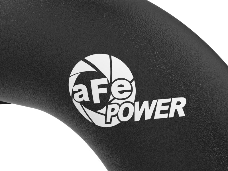 aFe 20-23 GM Diesel Trucks V8 6.6L L5P BladeRunner 3in Aluminum Hot Charge Pipe - Black - 46-20448-B