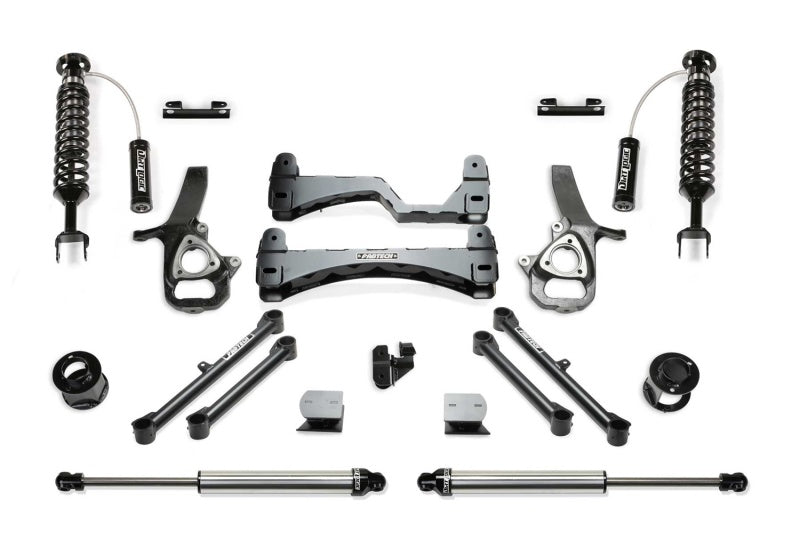 Fabtech 19-21 Ram 1500 2WD 6in Perf Sys w/Dl 2.5 Resi C/O & Rr Dl - K3095DL