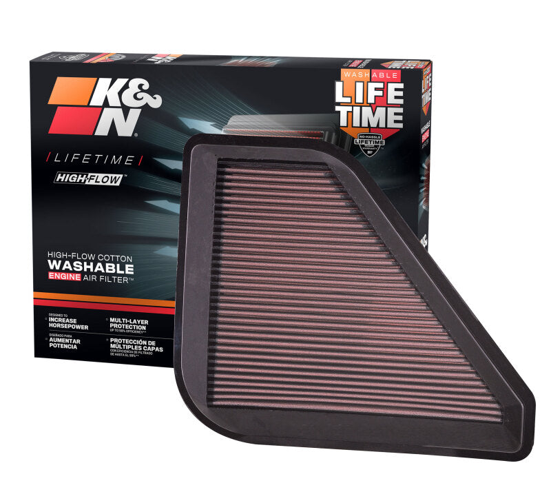K&N Saturn Outlook / GMC Acadia 3.6L Drop In Air Filter - 33-2394