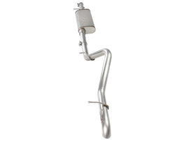 aFe MACHForce XP Exhaust Cat-Back 2.5in SS-409 Hi-Tuck 12-14 Jeep Wrangler Unlimited V6 3.6L 4Dr - 49-46231