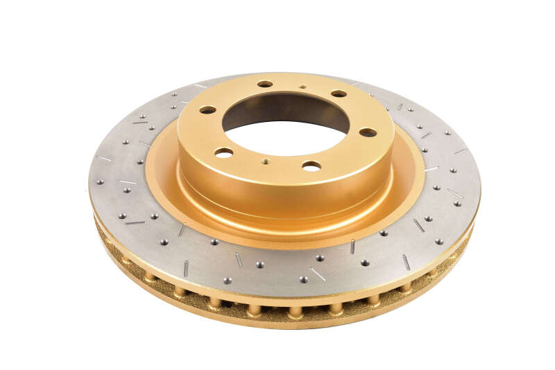 DBA 2012 Toyota 4Runner/11-12 FJ Cruiser Front Drilled and Slotted 4000 Series Rotor - DBA42736XS
