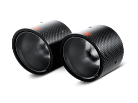 Akrapovic 07-14 MINI Cooper S (R56) / Cooper S Cabrio (R57) Tail Pipe Set (Carbon)