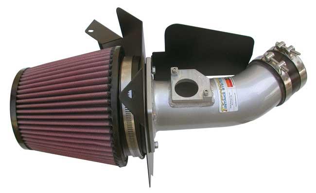 K&N 04-06 Subaru Forester XT F4-2.5L Silver Typhoon Short Ram Intake - 69-8002TS