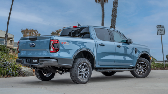 Borla 24-25 Ford Ranger XLT Side Exit S-type Exhaust w/ Black Chrome Tips - 140971BC