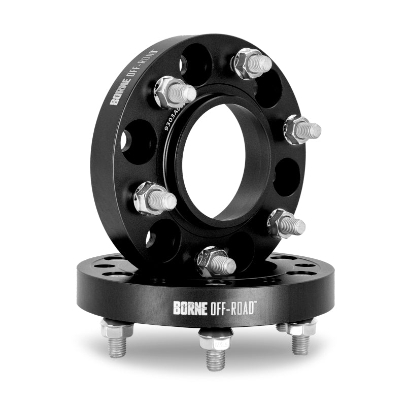 Mishimoto Wheel Spacers - 6x139.7 - 95.1 - 30 - M14 - Black - BNWS-013-300BK