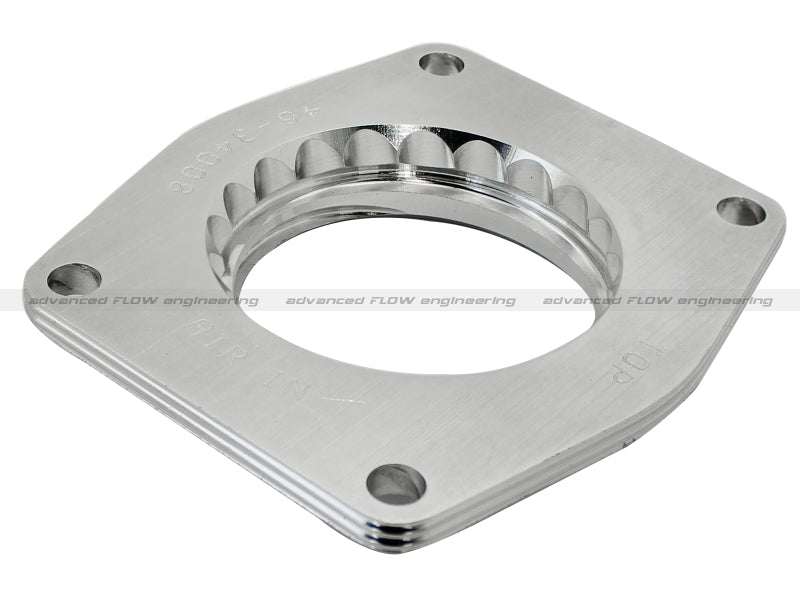 aFe Silver Bullet Throttle Body Spacers TBS 2014 GM Silverado/Sierra 1500 V8 5.3L - 46-34008