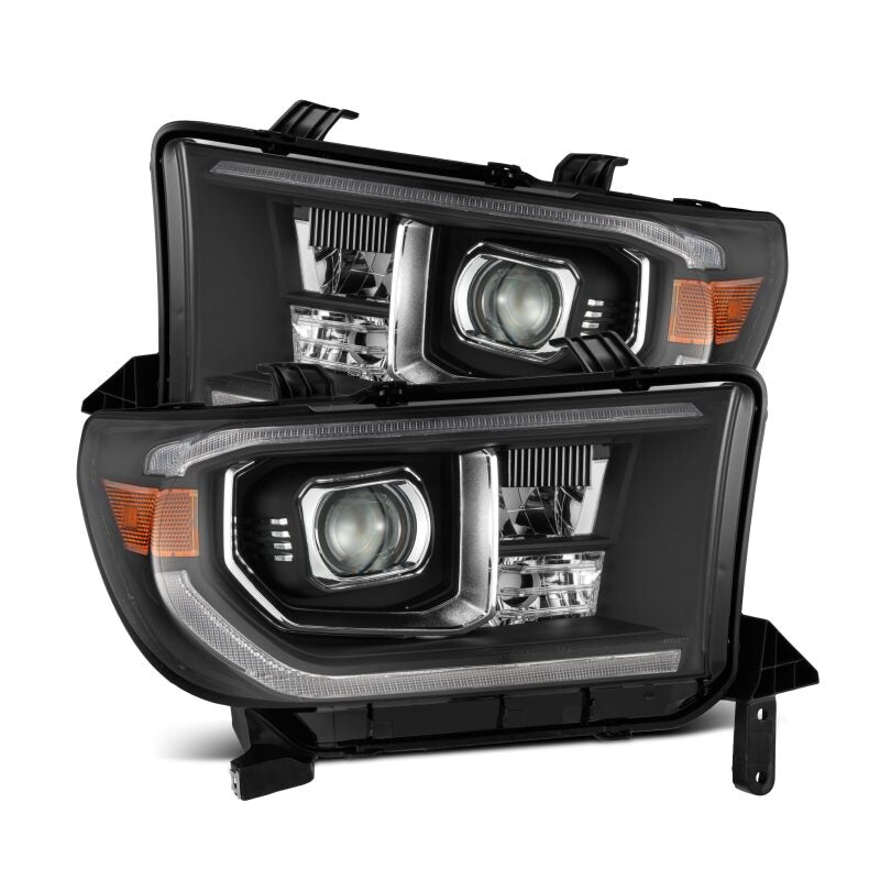 AlphaRex 07-13 Toyota Tundra/08-17 Sequoia G2 PRO-Series Projector Headlights Black -NO Lvl Adjuster - 880829