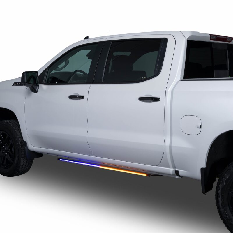 Putco 19-23 Chevrolet Silverado / GMC Sierra LD Blade Rocker Kits Sideliners - Amber/White - 931900960