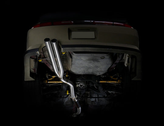 ISR Performance Series II - EP Dual Rear Section Only - 95-98 Nissan 240sx (S14) - IS-S2RO-EPD-S14