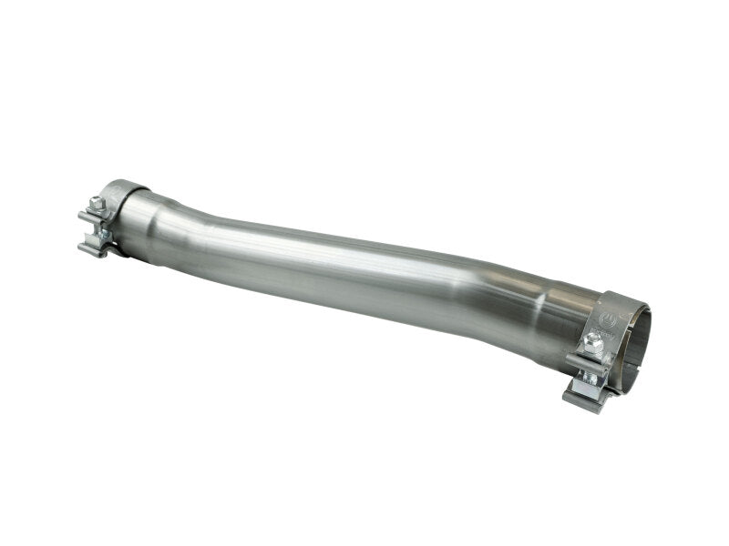 aFe MACH Force-Xp Muffler Delete Pipe 2-1/2 IN ID Inlet/Outlet x 24 IN Overall Length - 49M30053