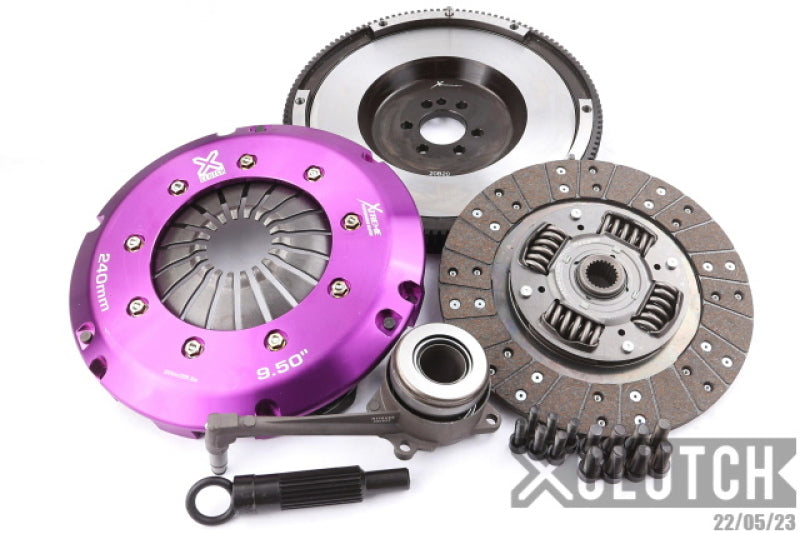 XClutch 02-06 Volkswagen Golf GTI 1.8T 1.8L Stage 1 Sprung Organic Clutch Kit - XKVW24695-1A