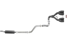 Load image into Gallery viewer, aFe Rebel Series 2.5in 304 SS Cat-Back Exhaust w/ Black Tip 18-20 Jeep Wrangler (JL) - 49-38073-B