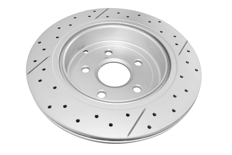 DBA 2009 Pontiac G8 GT 6.0L (V8) Uni-Directional Cross-Drilled/Slotted Rear Rotor - DBA2029X