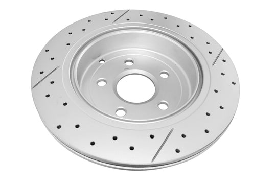 DBA 2009 Pontiac G8 GT 6.0L (V8) Uni-Directional Cross-Drilled/Slotted Rear Rotor - DBA2029X
